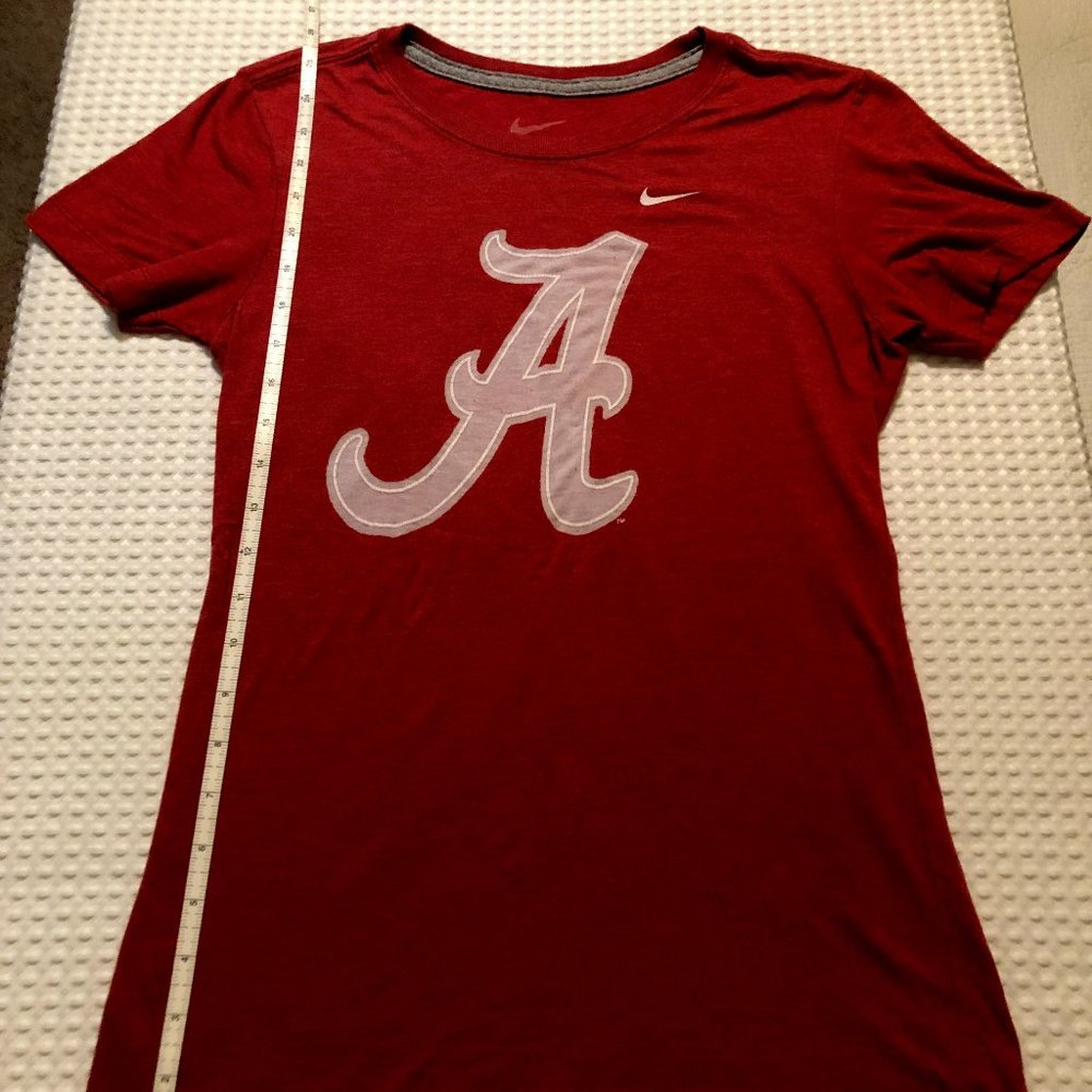 Ladies / Girls Nike Alabama Crimson Tide Small GAMEDAY TAILGATE T-Shirt NICE!